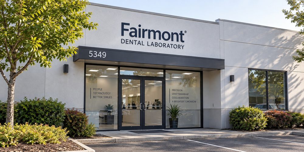 Exterior of a dental laboratory building
